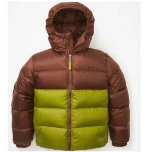 Marmot Kids Guides Down Hoody - 700 Fill Insulated, Pinecone/Cilantro L